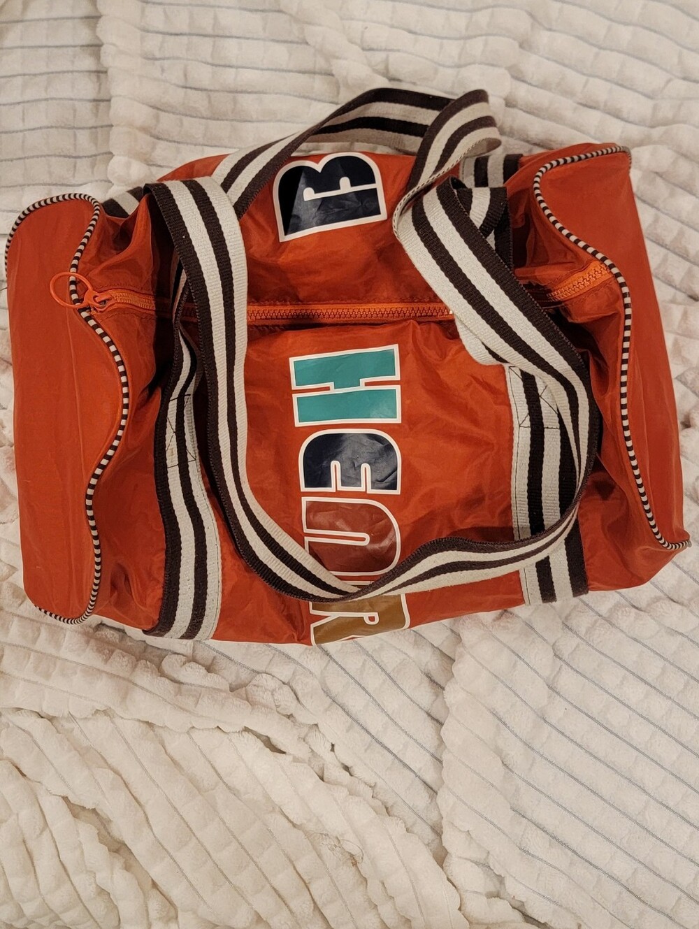 Henri Bendel Nylom Small Duffle Bag